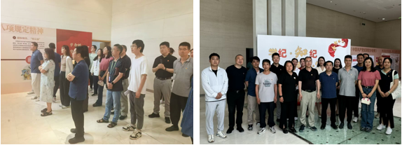 资产运营中心党支部参观党风廉政案例展