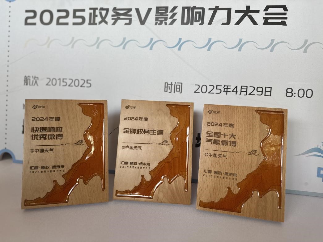 中国天气官方微博喜提三项年度大奖